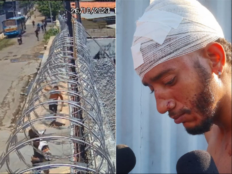 Suspeito de assalto finge perseguir comparsa e escapa de ser agredido por populares em Teresina