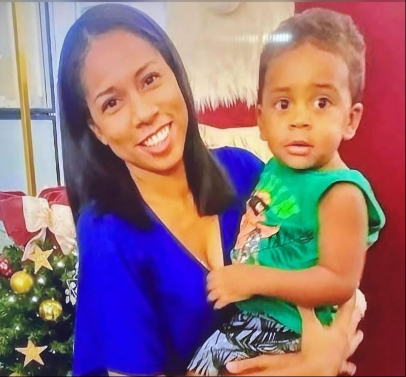 Mãe e fillho que faleceram de forma trágica em Timon - (Reprodução Whatsapp)