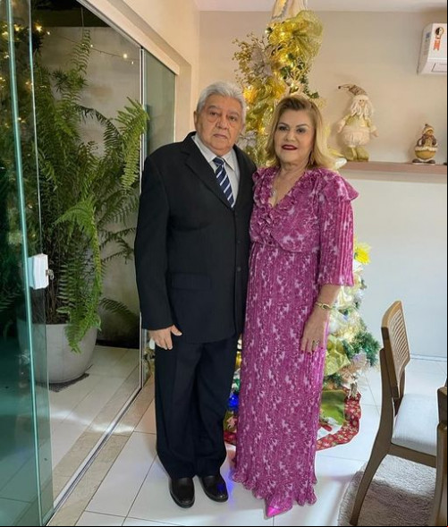 @Family - Um click dos queridos Maria Elizabeth Veras & José Veras em evento badalado. Chics!!!! - (Divulgação)
