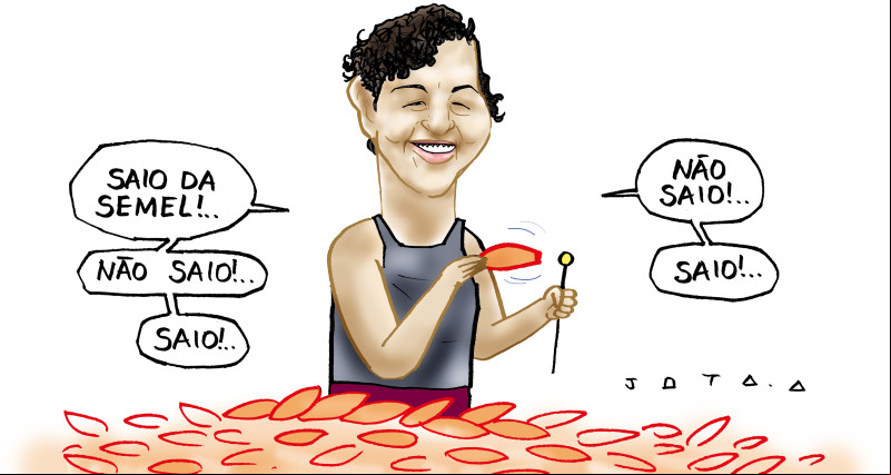 Charge do Jota A publicada em 01/04/2025 no Jornal O Dia
