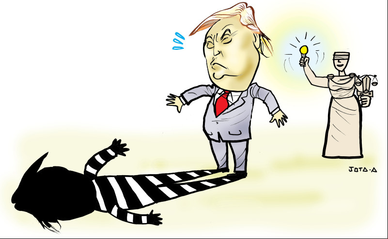 Charge do Jota A publicada em 01/06/2024 no Jornal O Dia