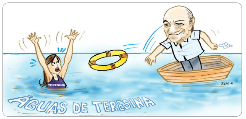 Charge do Jota A publicada em 01/03/2025 no Jornal O Dia
