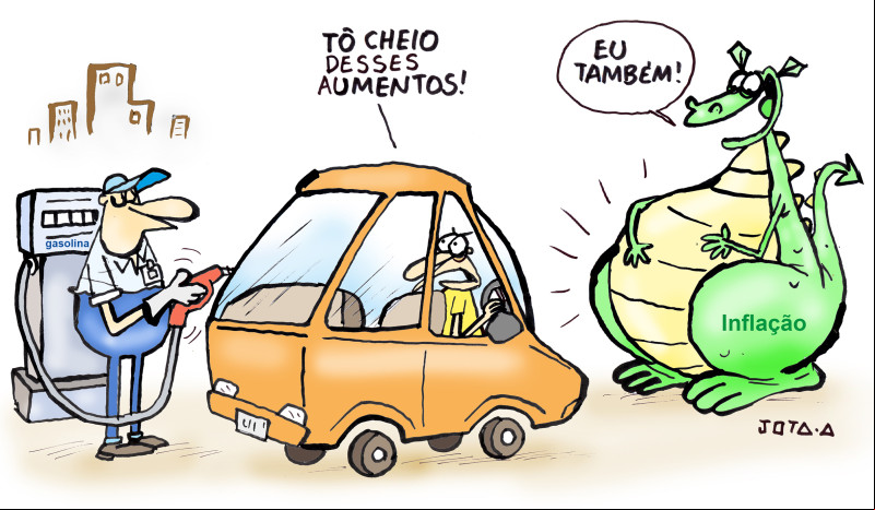 Charge do Jota A publicada em 10/07/2024 no Jornal O Dia