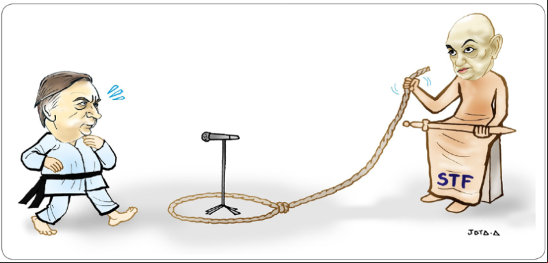Charge do Jota A publicada em 10/06/2025 no Jornal O Dia