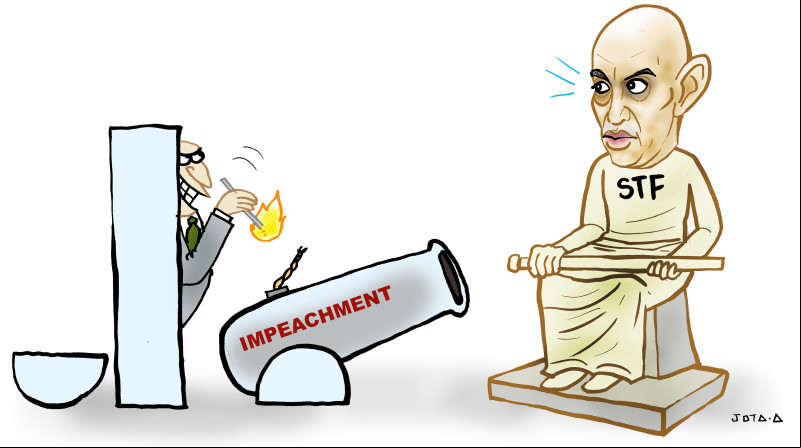 Charge do Jota A publicada em 10/09/2024 no Jornal O Dia