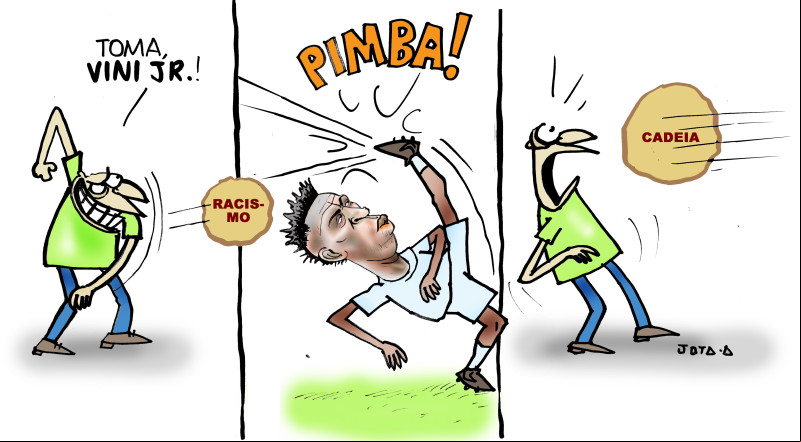 Charge do Jota A publicada em 11/06/2024 no Jornal O Dia