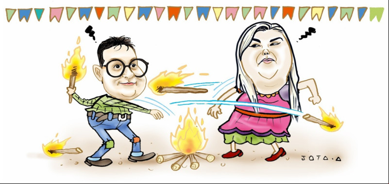 Charge do Jota A publicada em 11/06/2025 no Jornal O Dia