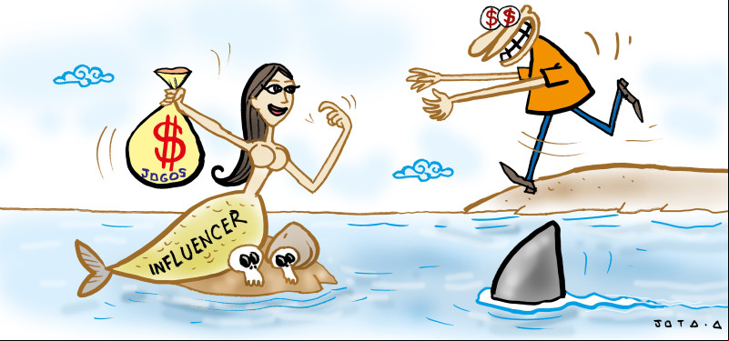 Charge do Jota A publicada em 11/09/2024 no Jornal O Dia