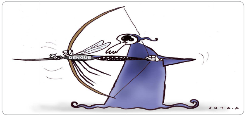 Charge do Jota A publicada em 12/04/2025 no Jornal O Dia
