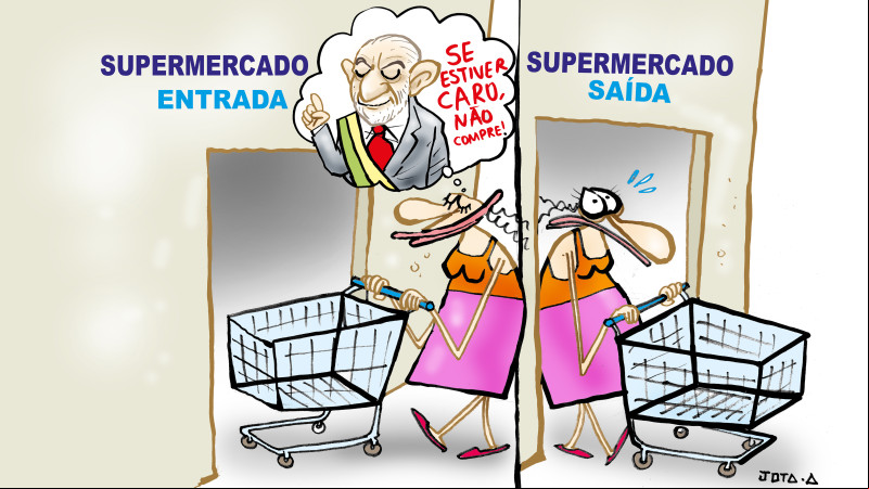 Charge do Jota A publicada em 12/02/2025 no Jornal O Dia