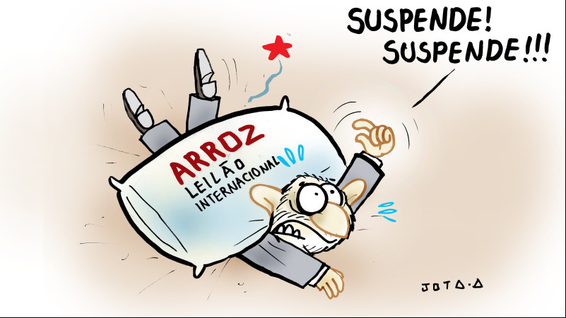 Charge do Jota A publicada em 12/06/2024 no Jornal O Dia