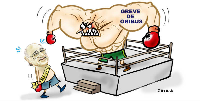 Charge do Jota A publicada em 13/05/2025 no Jornal O Dia