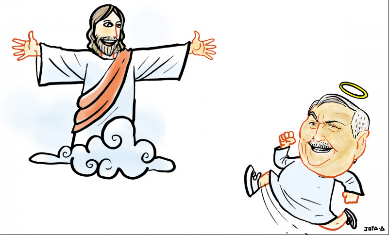 Charge do Jota A publicada em 13/11/2023 no Jornal O Dia