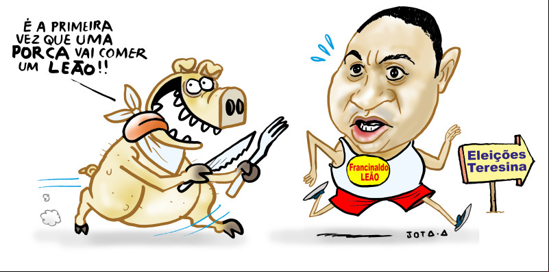 Charge do Jota A publicada em 13/09/2024 no Jornal O Dia