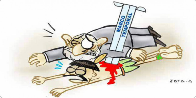 Charge do Jota A publicada em 16/12/2023 no Jornal O Dia