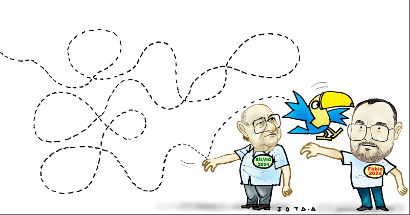 Charge do Jota A publicada em 16/07/2024 no Jornal O Dia