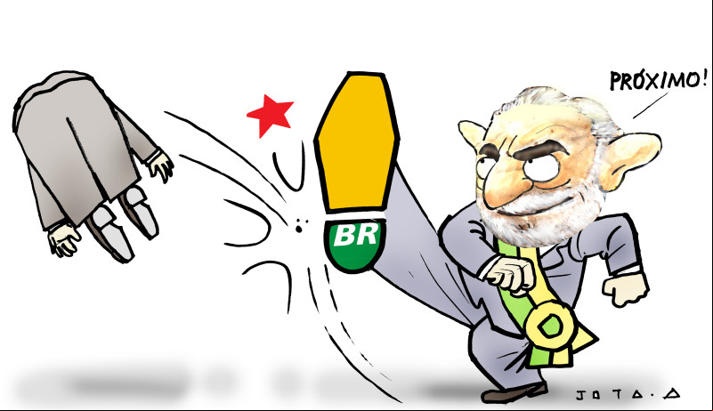 Charge do Jota A publicada em 16/05/2024 no Jornal O Dia