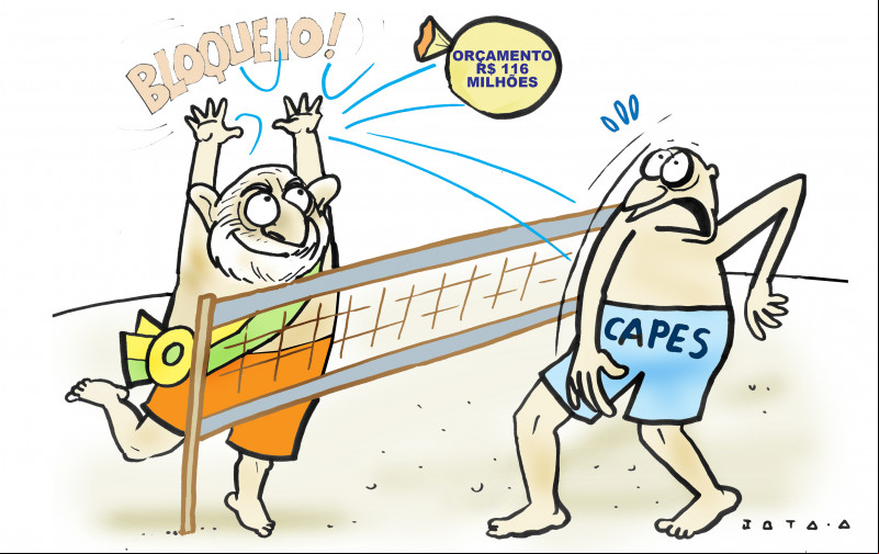 Charge do Jota A publicada em 18/10/2023 no Jornal O Dia