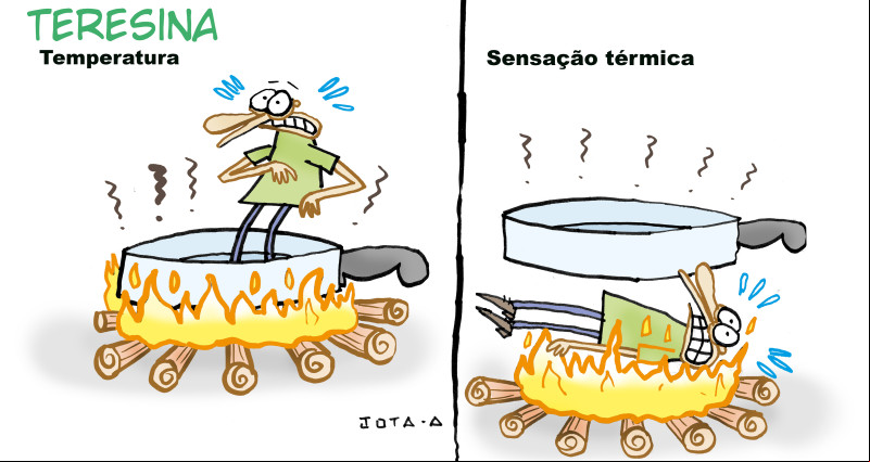 Charge do Jota A publicada em 18/09/2024 no Jornal O Dia