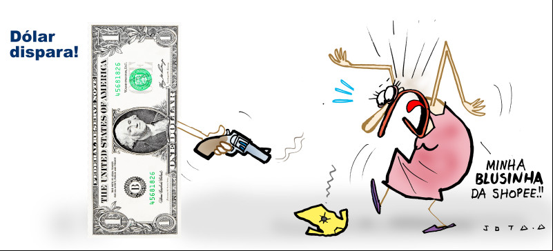 Charge do Jota A publicada em 19/12/2024 no Jornal O Dia