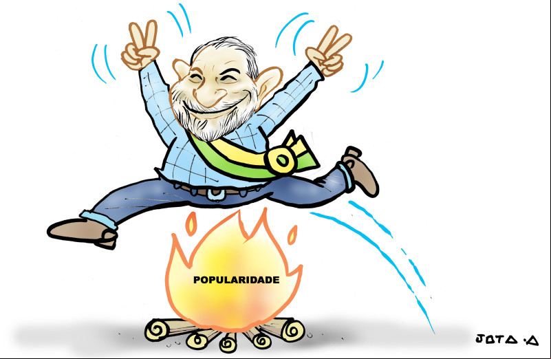 Charge do Jota A publicada em 19/06/2024 no Jornal O Dia