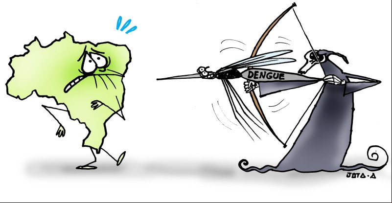 Charge do Jota A publicada em 02/04/2025 no Jornal O Dia