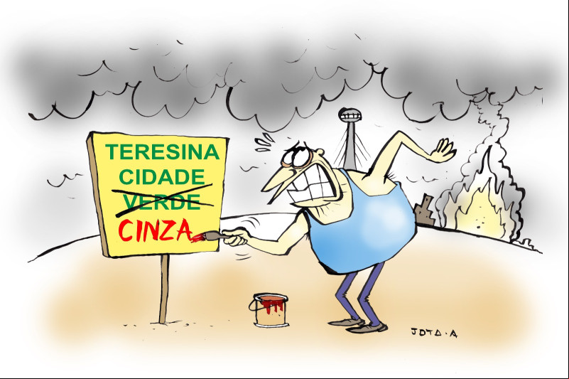 Charge do Jota A publicada em 02/09/2024 no Jornal O Dia