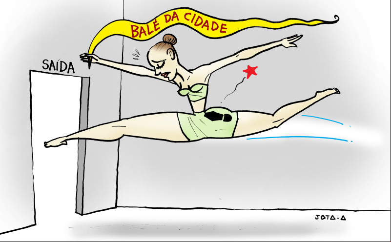 Charge do Jota A publicada em 20/04/2024 no Jornal O Dia