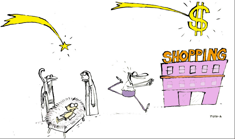 Charge do Jota A publicada em 20/12/2024 no Jornal O Dia