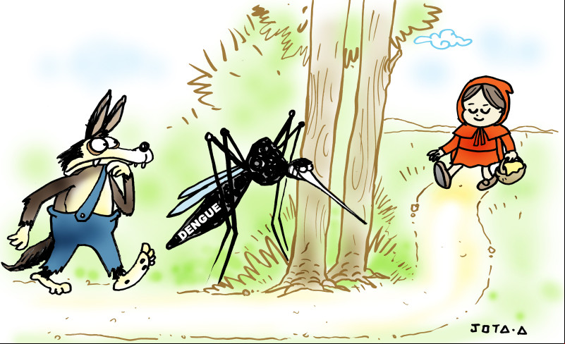 Charge do Jota A publicada em 21/05/2024 no Jornal O Dia