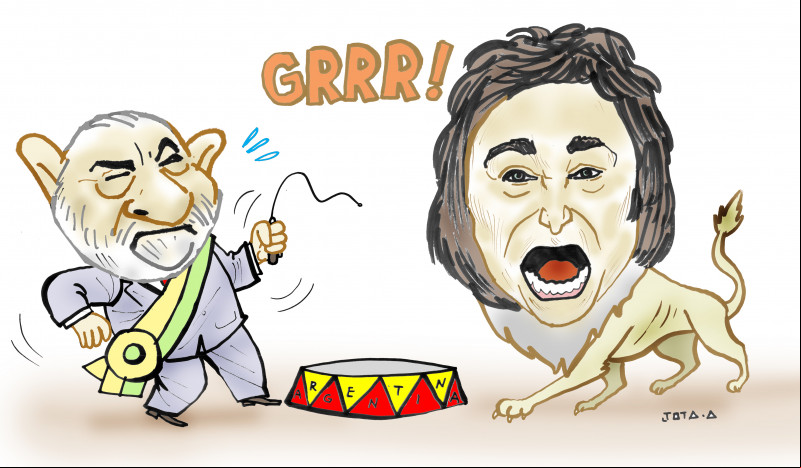 Charge do Jota A publicada em 21/11/2023 no Jornal O Dia