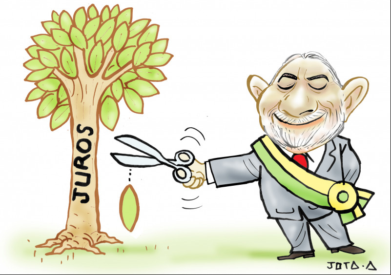 Charge do Jota A publicada em 22/09/2023 no Jornal O Dia