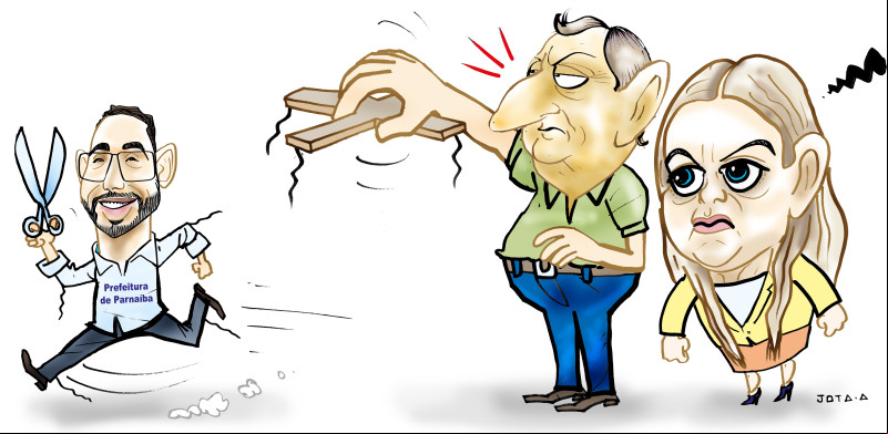 Charge do Jota A publicada em 25/03/2025 no Jornal O Dia
