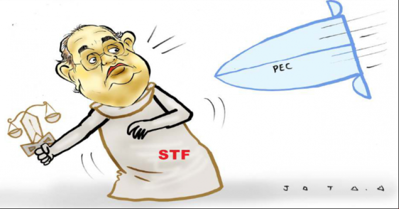 Charge do Jota A publicada em 25/11/2023 no Jornal O Dia