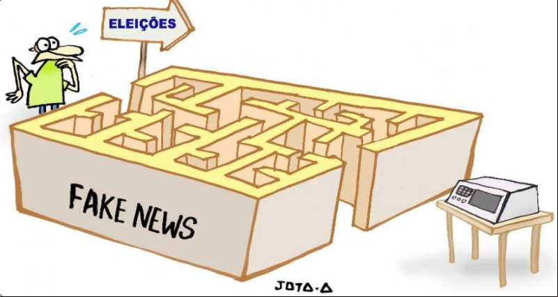 Charge do Jota A publicada em 26/04/2024 no Jornal O Dia