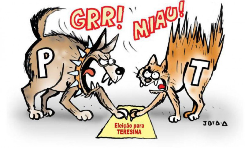 Charge do Jota A publicada em 26/08/2023 no Jornal O Dia