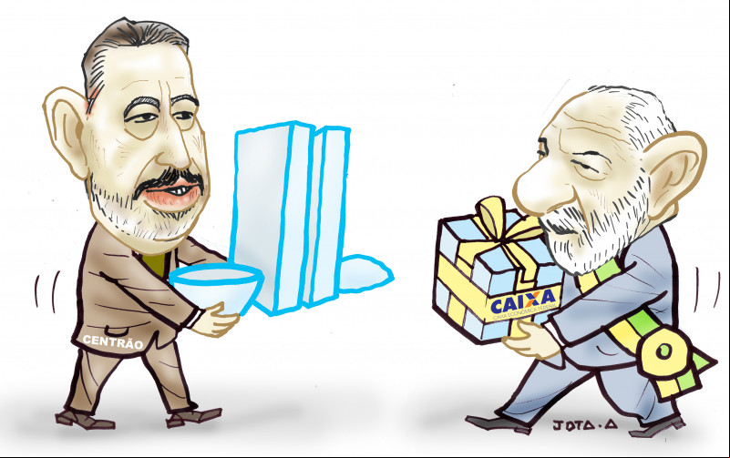 Charge do Jota A publicada em 26/10/2023 no Jornal O Dia
