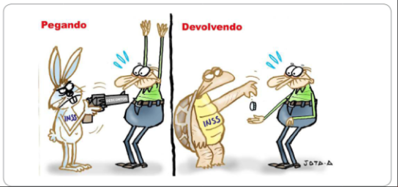 Charge do Jota A publicada em 27/05/2025 no Jornal O Dia