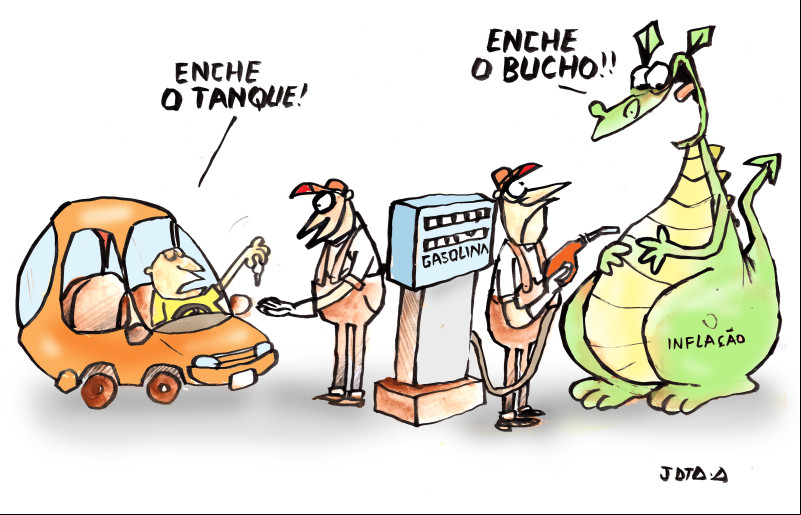 Charge do Jota A publicada em 29/05/2024 no Jornal O Dia