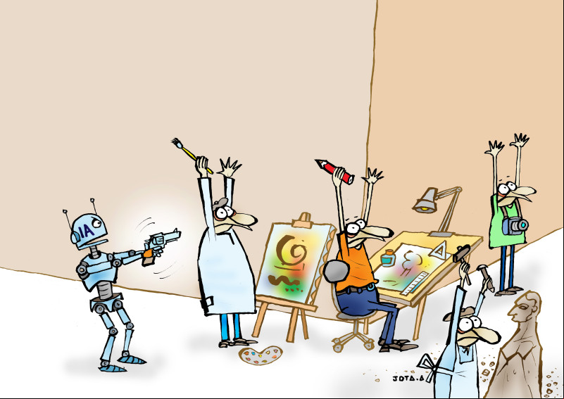 Charge do Jota A publicada em 31/03/2025 no Jornal O Dia