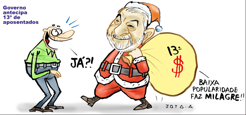 Charge do Jota A publicada em 04/04/2025 no Jornal O Dia