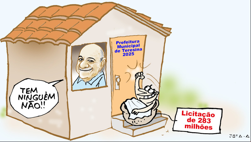 Charge do Jota A publicada em 04/12/2024 no Jornal O Dia