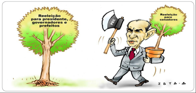 Charge do Jota A publicada em 05/04/2025 no Jornal O Dia