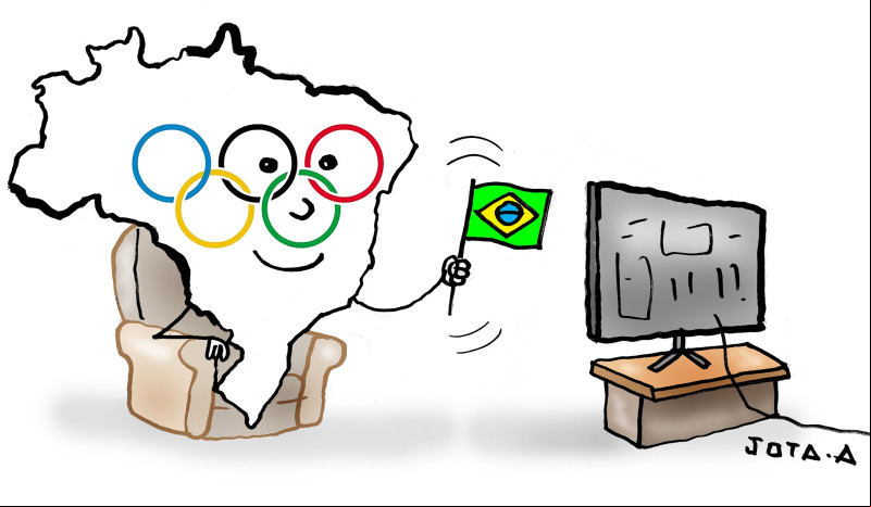 Charge do Jota A publicada em 05/08/2024 no Jornal O Dia