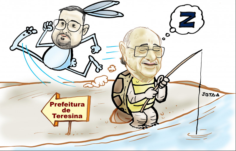 Charge do Jota A publicada em 05/10/2023 no Jornal O Dia