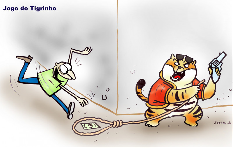 Charge do Jota A publicada em 06/12/2023 no Jornal O Dia
