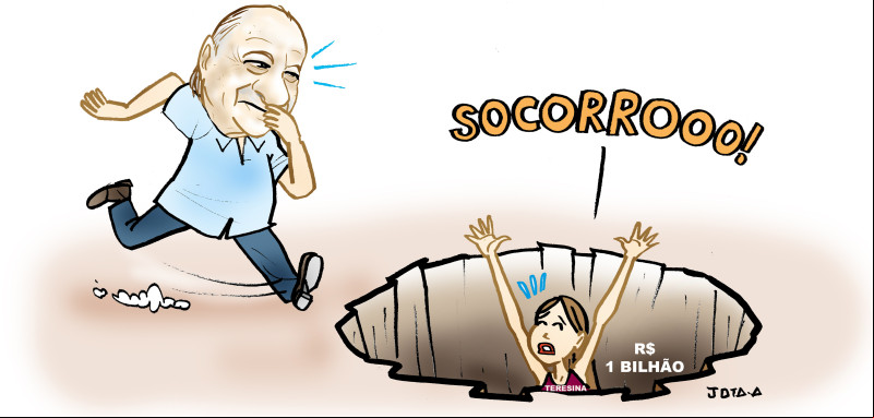 Charge do Jota A publicada em 06/05/2025 no Jornal O Dia