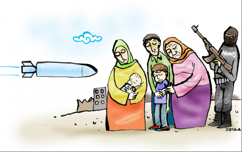 Charge do Jota A publicada em 06/11/2023 no Jornal O Dia
