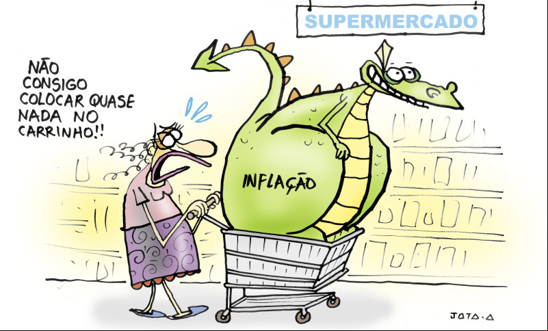 Charge do Jota A publicada em 07/03/2025 no Jornal O Dia