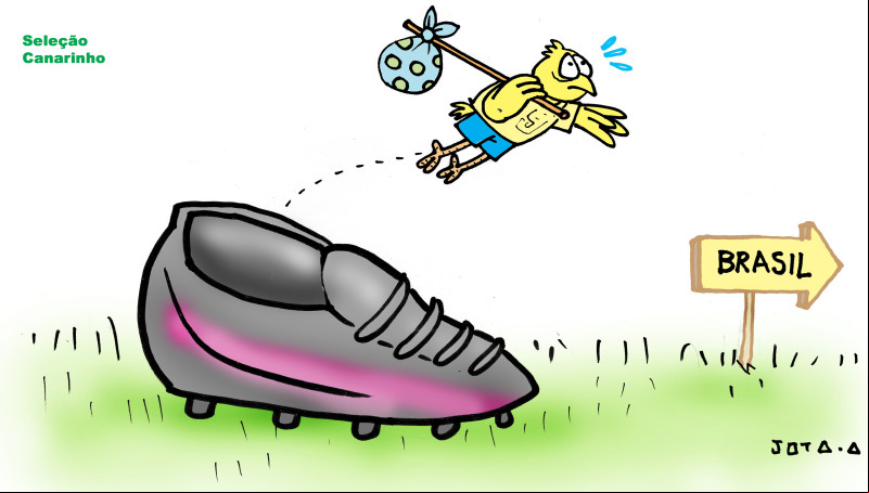 Charge do Jota A publicada em 08/07/2024 no Jornal O Dia
